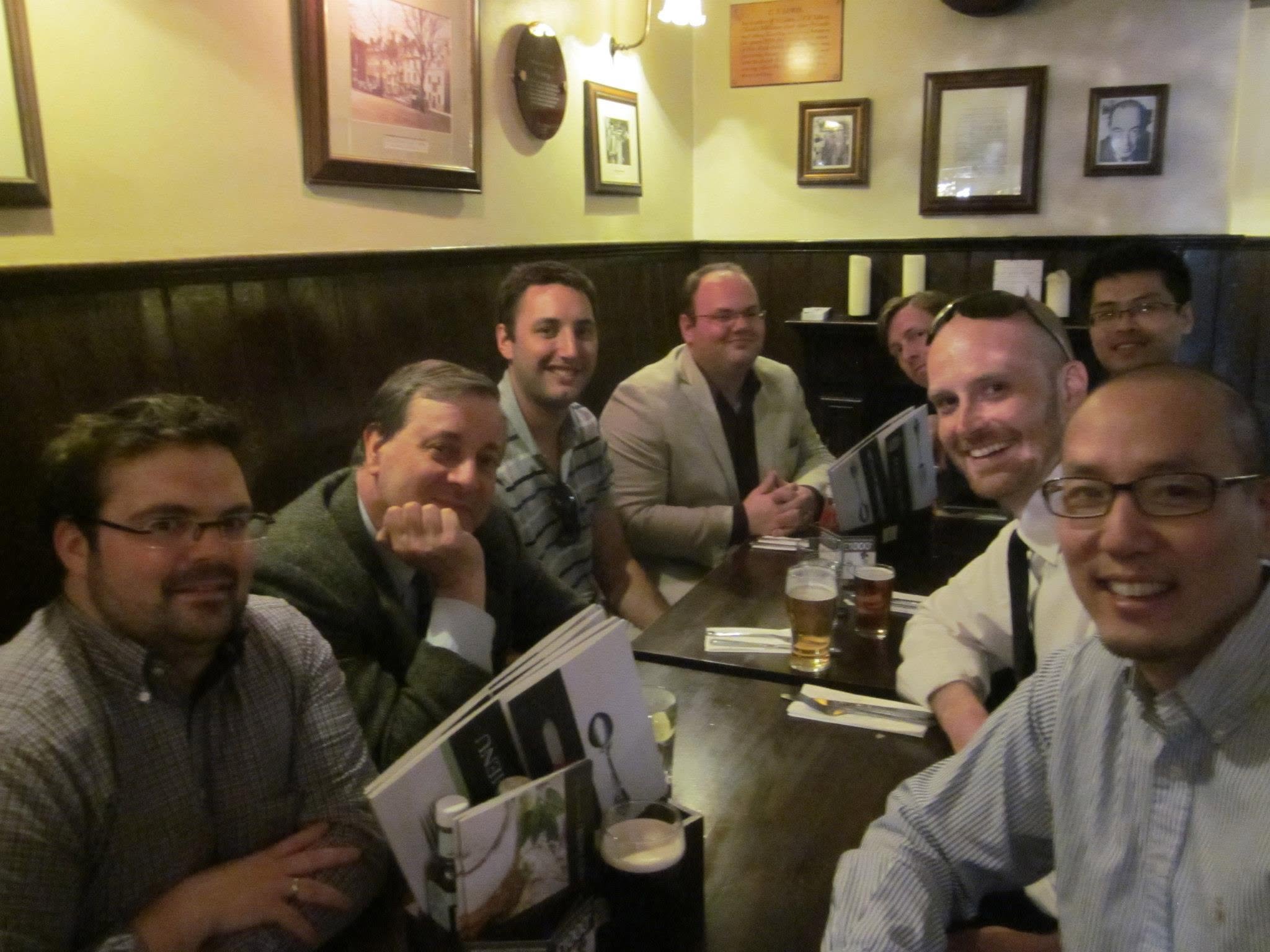 Gao Yuan with Alister McGrath in Oxford
