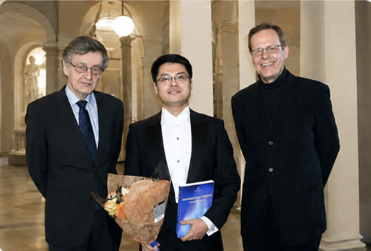 Gao Yuan with Finnish scholars during his doctoral academic journey at the University of Helsinki